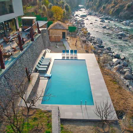 Echor Palm Bliss Riverside Resort & Spa Kasol Buitenkant foto