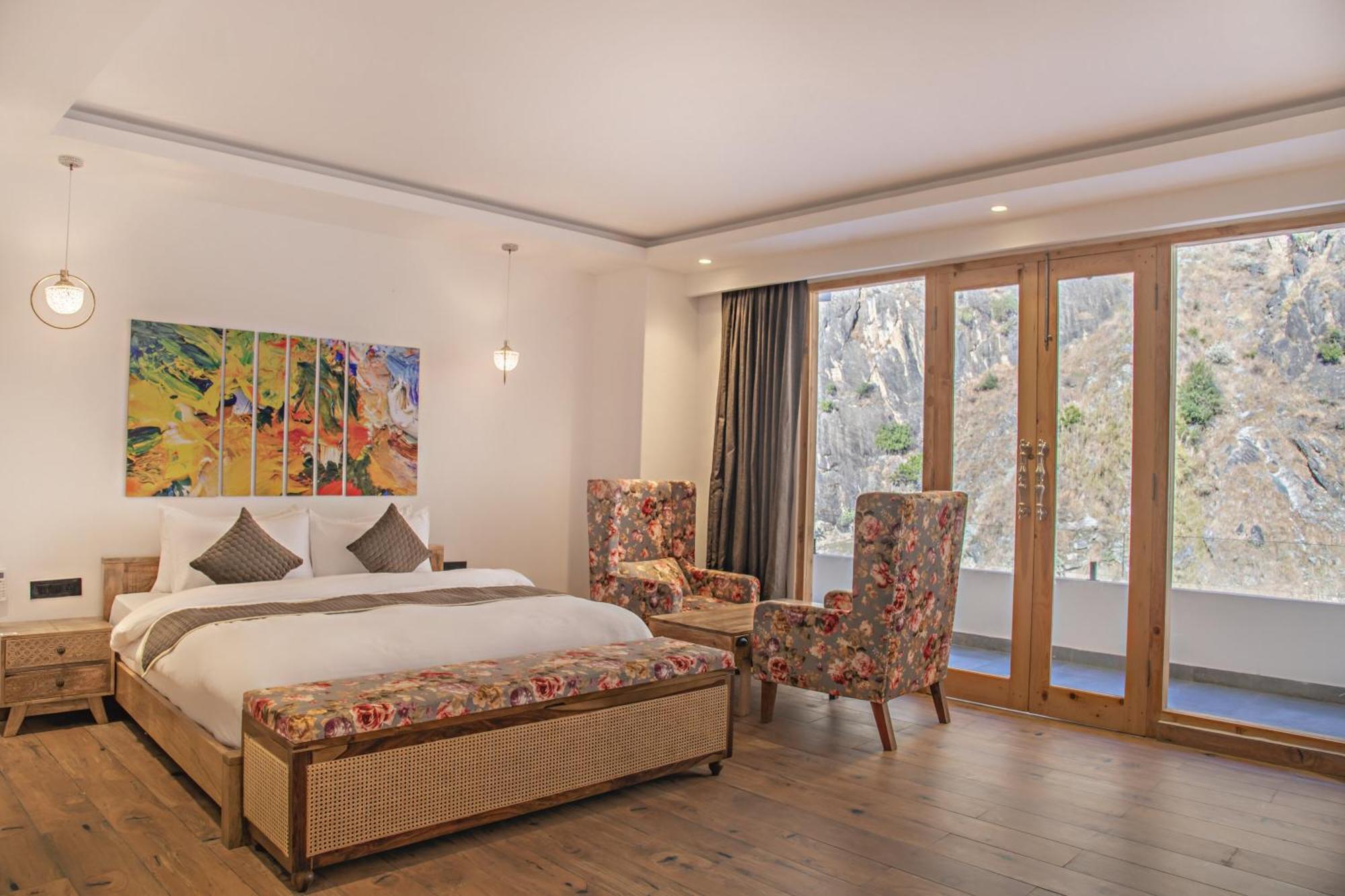 Echor Palm Bliss Riverside Resort & Spa Kasol Buitenkant foto