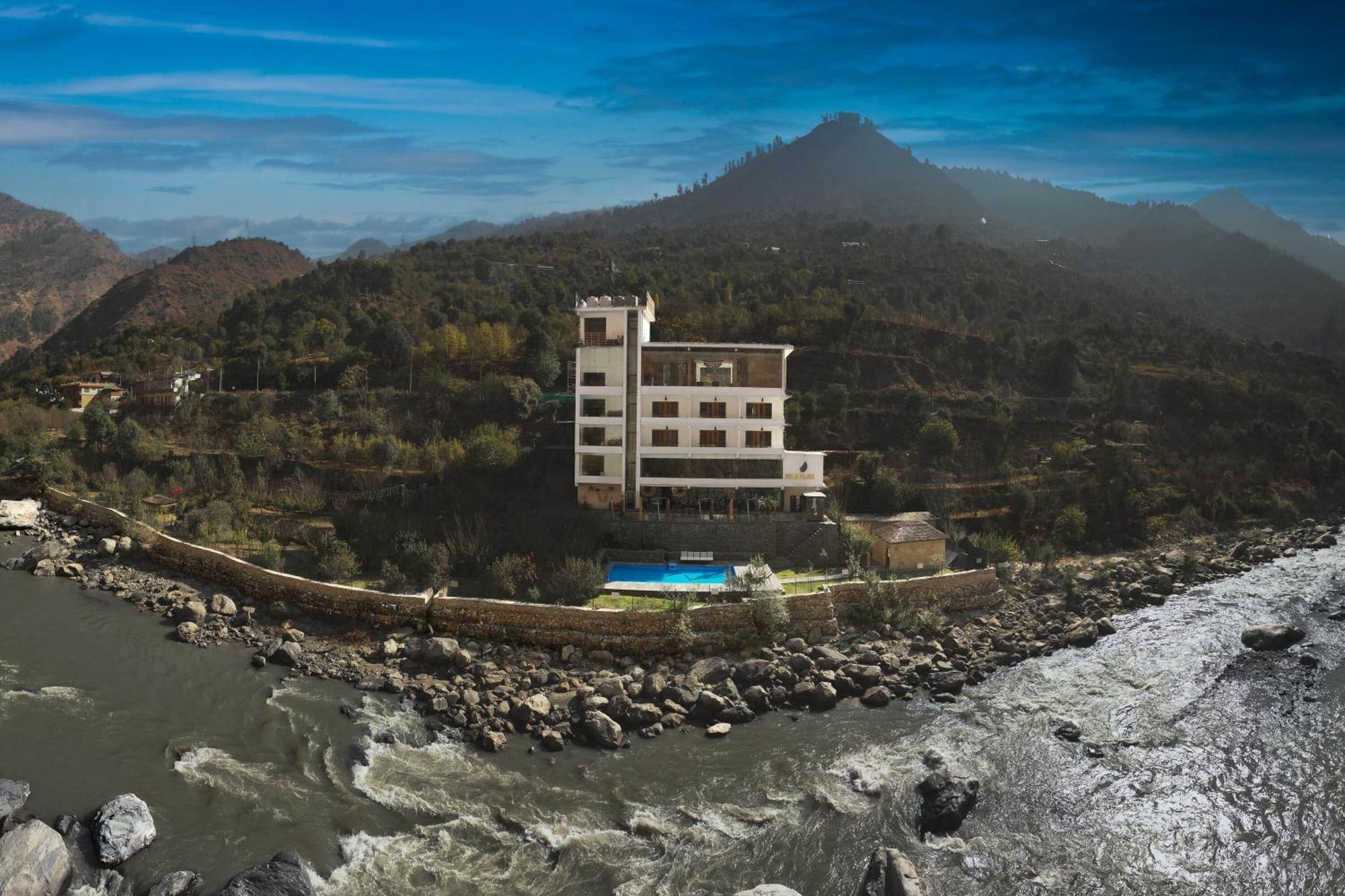 Echor Palm Bliss Riverside Resort & Spa Kasol Buitenkant foto