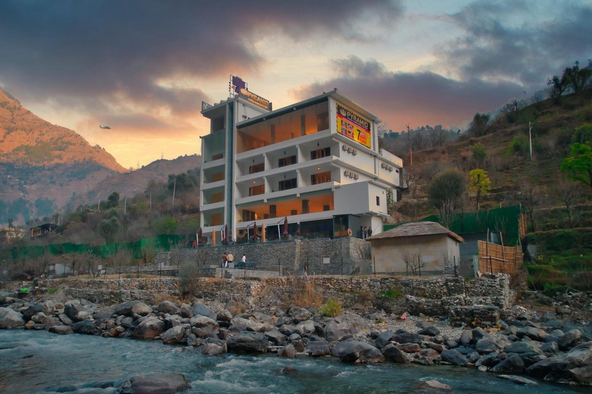 Echor Palm Bliss Riverside Resort & Spa Kasol Buitenkant foto