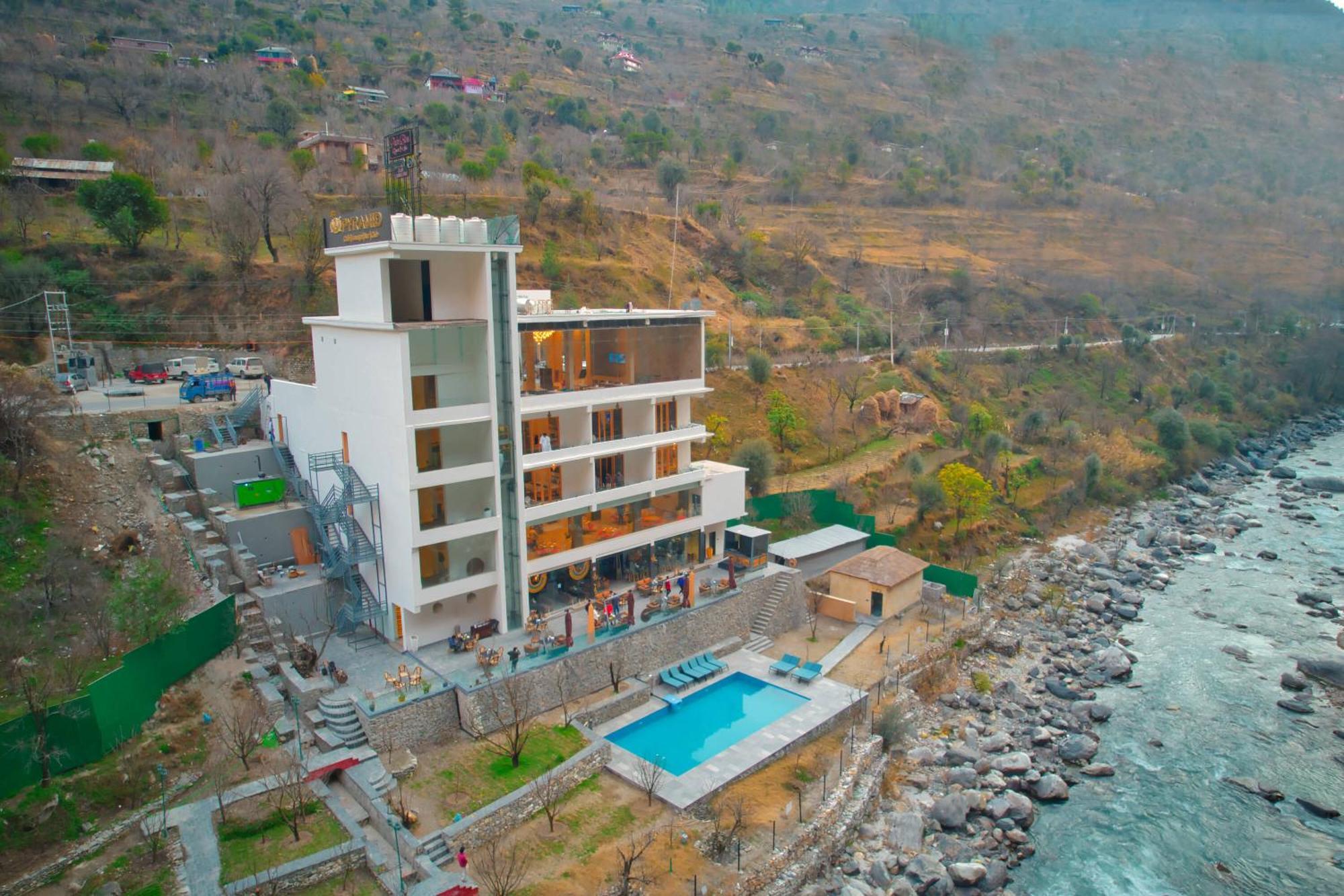 Echor Palm Bliss Riverside Resort & Spa Kasol Buitenkant foto