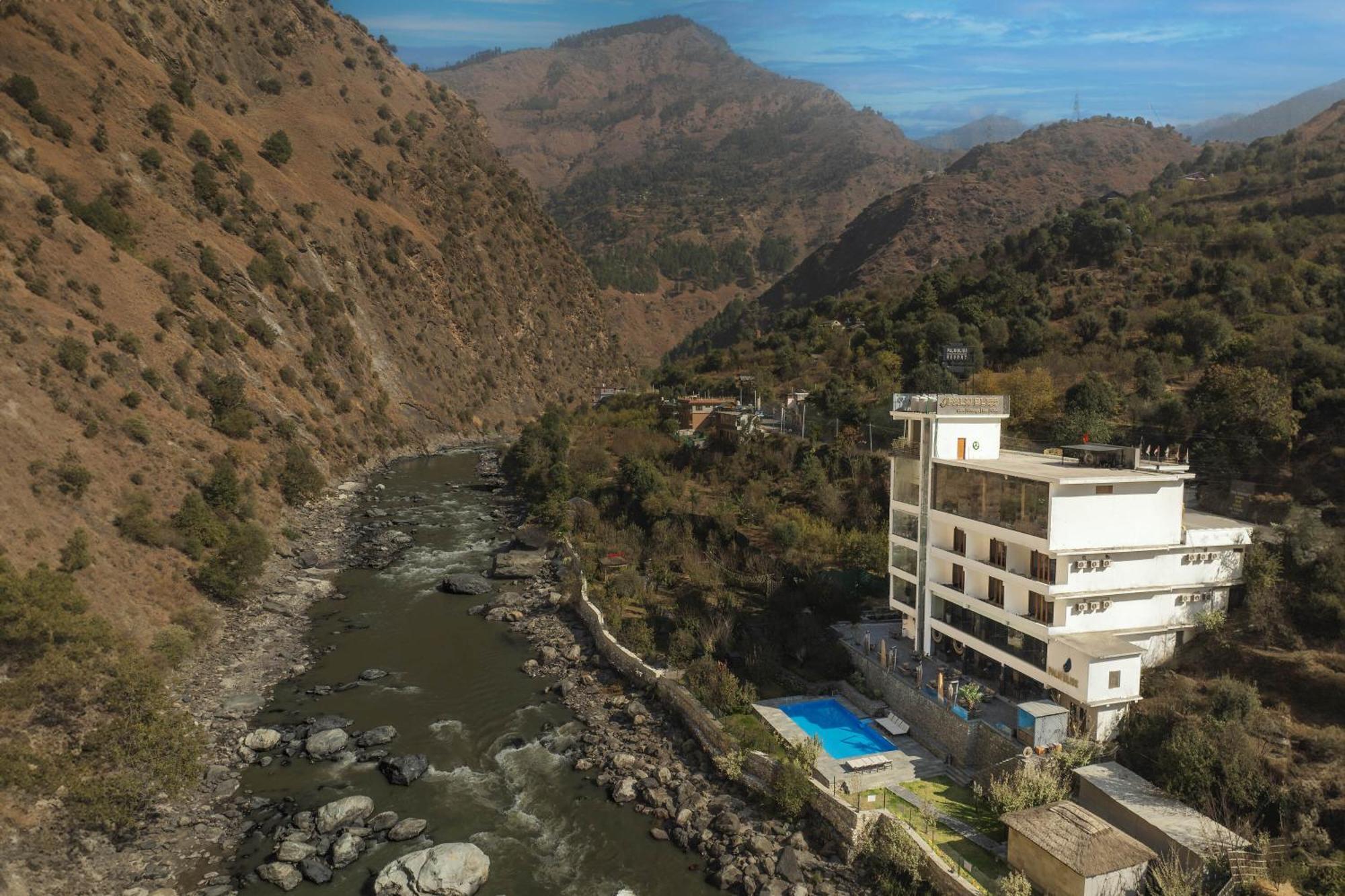 Echor Palm Bliss Riverside Resort & Spa Kasol Buitenkant foto