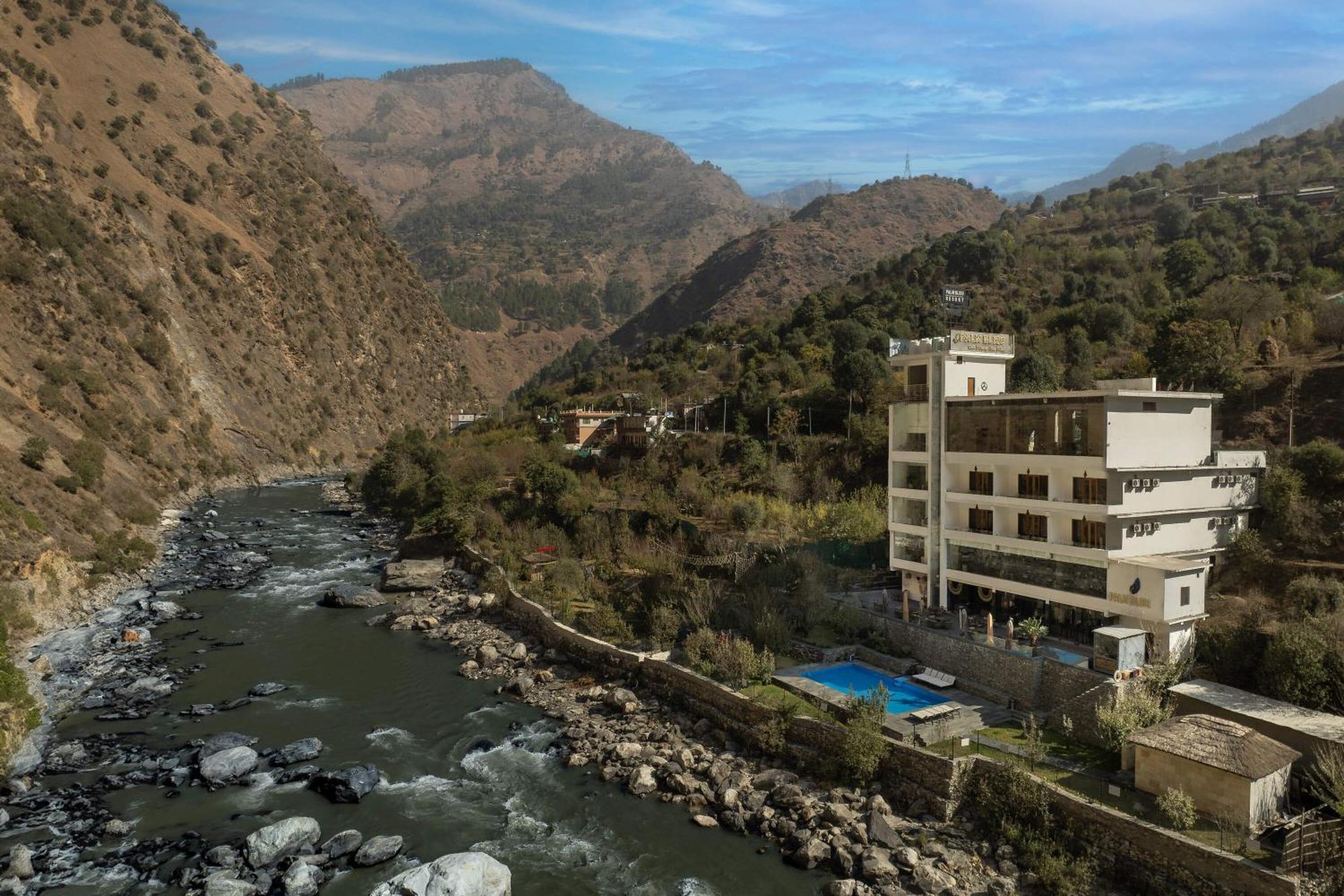 Echor Palm Bliss Riverside Resort & Spa Kasol Buitenkant foto